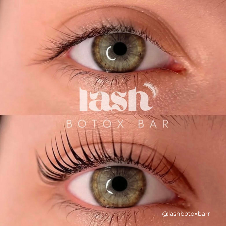 Incredible lash before & after